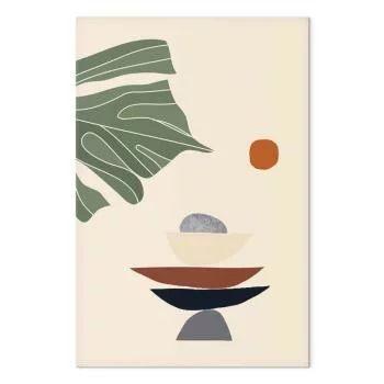 Obraz - Na słonecznym tarasie (1-częściowy) pionowy - obrazek 2