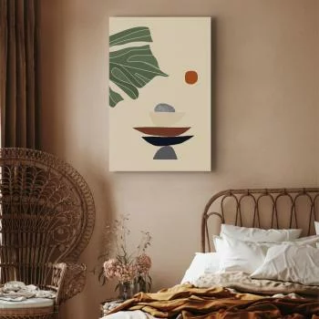 Obraz - Na słonecznym tarasie (1-częściowy) pionowy - obrazek 6