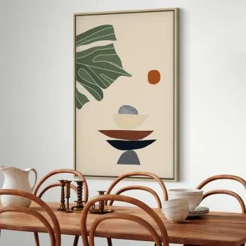 Obraz - Na słonecznym tarasie (1-częściowy) pionowy - obrazek 7