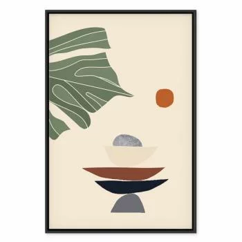 Obraz - Na słonecznym tarasie (1-częściowy) pionowy - obrazek 2