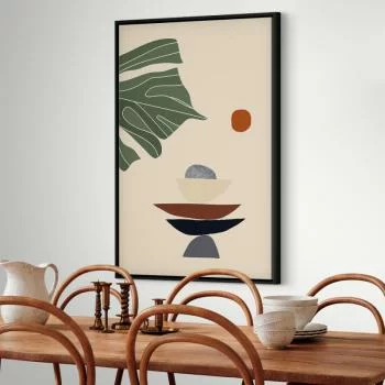 Obraz - Na słonecznym tarasie (1-częściowy) pionowy - obrazek 7