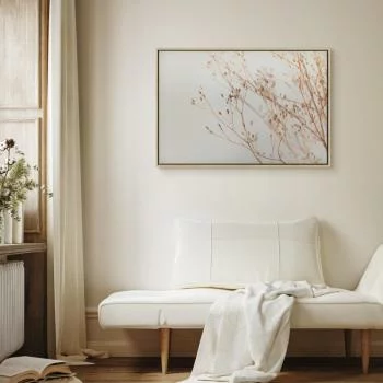 Obraz - Minimalistyczna gałązka (1-częściowy) szeroki - obrazek 5