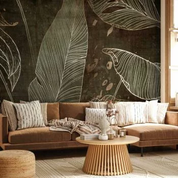 Fototapeta - W labiryncie liści