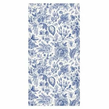 Tapeta - Ilustracja z niebieskimi kwiatami - obrazek 2