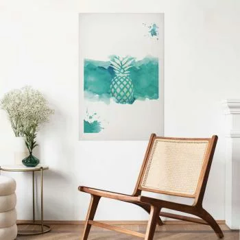 Plakat - Ananas w akwarelach - obrazek 2