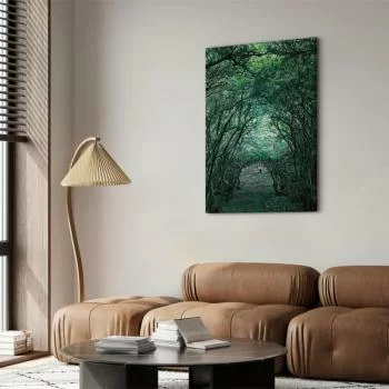 Obraz - Zielona pergola (1-częściowy) pionowy - obrazek 5