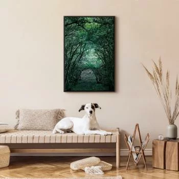 Obraz - Zielona pergola (1-częściowy) pionowy - obrazek 5