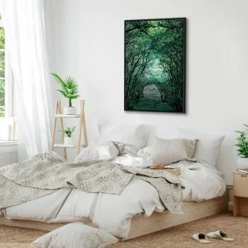 Obraz - Zielona pergola (1-częściowy) pionowy - obrazek 6