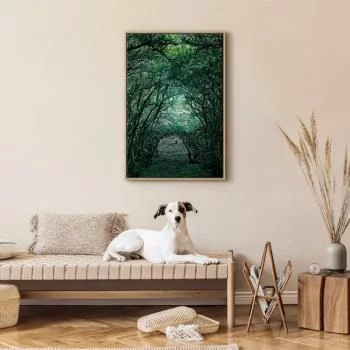 Obraz - Zielona pergola (1-częściowy) pionowy - obrazek 5