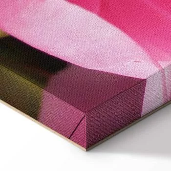 Obraz - Rozkwit piękna (1-częściowy) - różowy kwiat piwonii w objęciach natury - obrazek 8