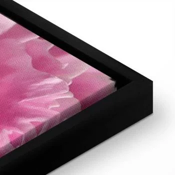 Obraz - Rozkwit piękna (1-częściowy) - różowy kwiat piwonii w objęciach natury - obrazek 8