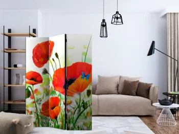 Parawan - Country poppies - obrazek 2