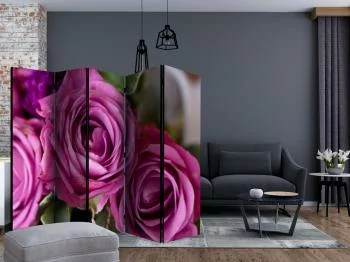 Parawan - Bunch of lila flowers II - obrazek 2