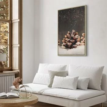 Obraz - Zimowa szyszka (1-częściowy) pionowy - obrazek 5