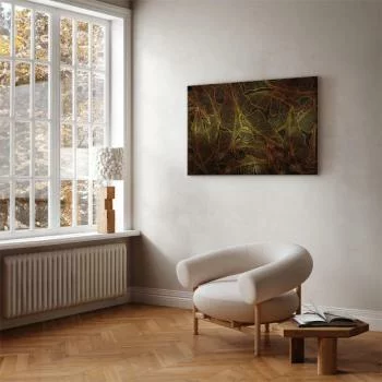 Obraz - Taniec złotych liści (1-częściowy) szeroki - obrazek 5