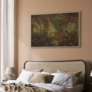 Obraz - Taniec złotych liści (1-częściowy) szeroki - obrazek 6