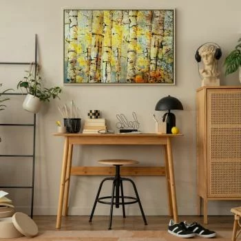 Obraz - Letnie kolory lasu (1-częściowy) szeroki - obrazek 7