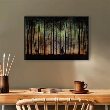 Obraz - Spacer przed zmrokiem (1-częściowy) szeroki - obrazek 7