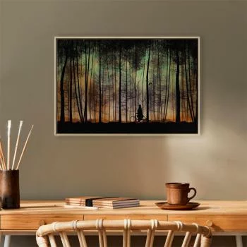 Obraz - Spacer przed zmrokiem (1-częściowy) szeroki - obrazek 7