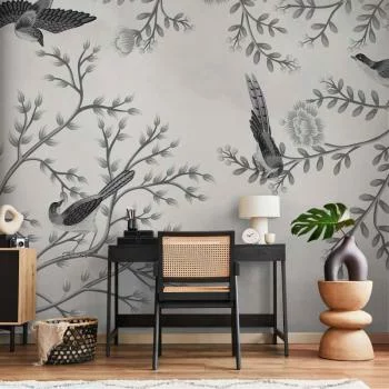 Fototapeta - Ptaki w ogrodzie - trzeci wariant - obrazek 6