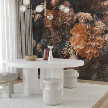 Fototapeta - Retro kwiaty - trzeci wariant - obrazek 5