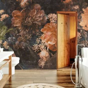 Fototapeta - Retro kwiaty - trzeci wariant - obrazek 6