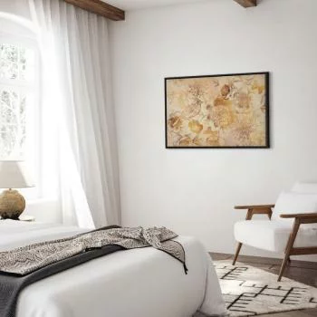 Obraz - Złota mozaika natury (1-częściowy) szeroki - obrazek 6