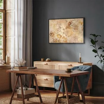 Obraz - Złota mozaika natury (1-częściowy) szeroki - obrazek 7