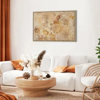 Obraz - Złota mozaika natury (1-częściowy) szeroki - obrazek 5