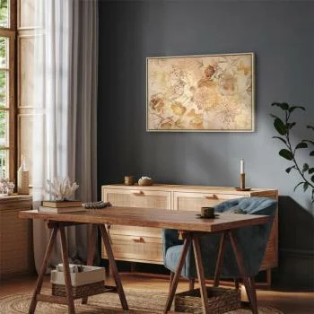 Obraz - Złota mozaika natury (1-częściowy) szeroki - obrazek 7