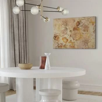 Obraz - Złota mozaika natury (1-częściowy) szeroki - obrazek 5