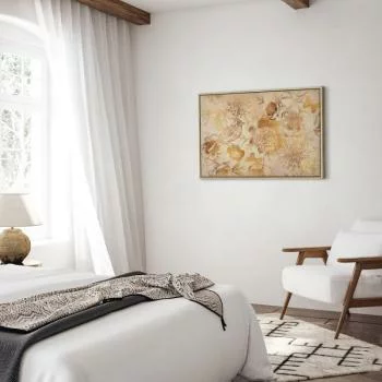 Obraz - Złota mozaika natury (1-częściowy) szeroki - obrazek 6