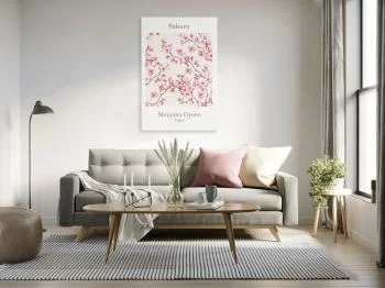 Obraz - Sakura (1-częściowy) pionowy - obrazek 2