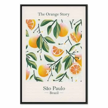 Obraz - The Orange Story (1-częściowy) pionowy - obrazek 2