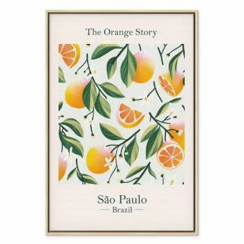 Obraz - The Orange Story (1-częściowy) pionowy - obrazek 2