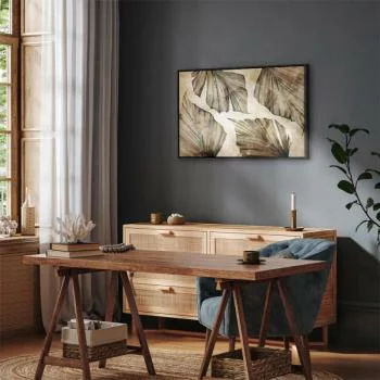 Obraz - Jesienne liście (1-częściowy) szeroki - obrazek 7