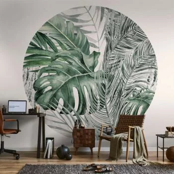 Fototapeta okrągła - Gęsta dżungla - obrazek 6