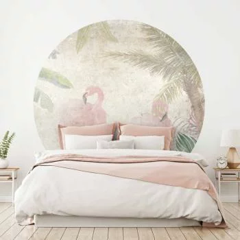 Fototapeta okrągła - Ptaki w dżungli - obrazek 5