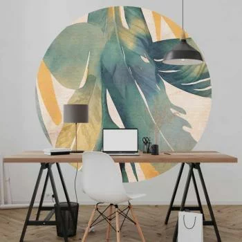 Fototapeta okrągła - Akwarelowy tropik - obrazek 6