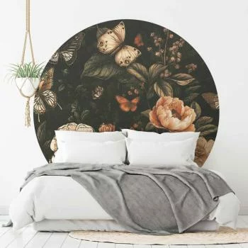 Fototapeta okrągła - Rustykalny ogród - obrazek 5