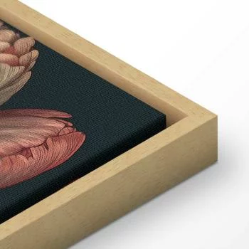 Obraz - Kwiaty na turkusowym tle - obrazek 8