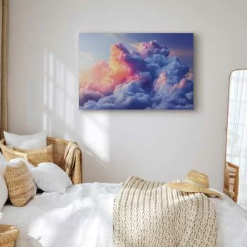 Obraz - Chmury jak malowane: artystyczne pędzle świtu malujące nieboskłon - obrazek 6