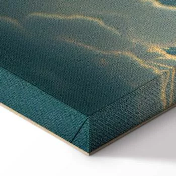 Obraz - Ostatnie tchnienie dnia: chmury rozświetlone wieczornym blaskiem - obrazek 8