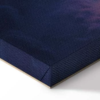 Obraz - Słońce w ukryciu: złote oblicze nieba nad chmurnym morzem - obrazek 8