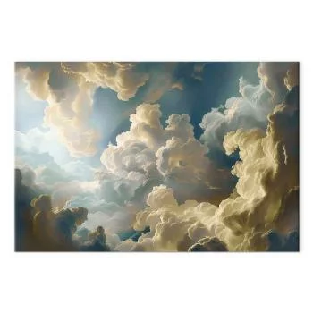 Obraz - Słońce i cienie: Teatralny pokaz przyrody wysoko nad ziemią - obrazek 2