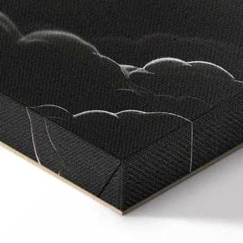 Obraz - Księżyc i gwiazdy śpiewające wśród wielkich chmur - obrazek 8