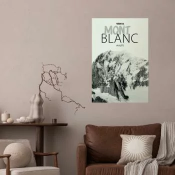 Plakat - Mont Blanc - obrazek 2