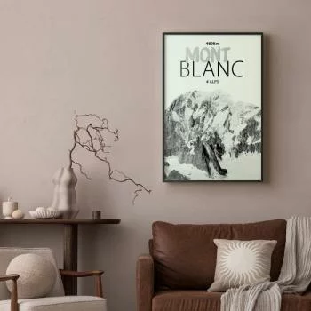 Plakat - Mont Blanc - obrazek 2