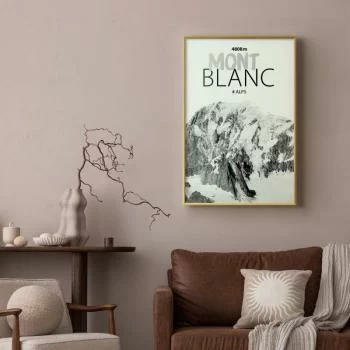 Plakat - Mont Blanc - obrazek 2