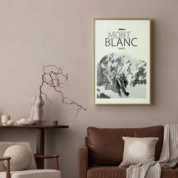 Plakat - Mont Blanc - obrazek 2